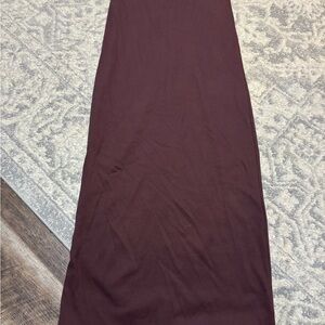 a new day Women's Strapless Maxi Dress in Deep Burgundy